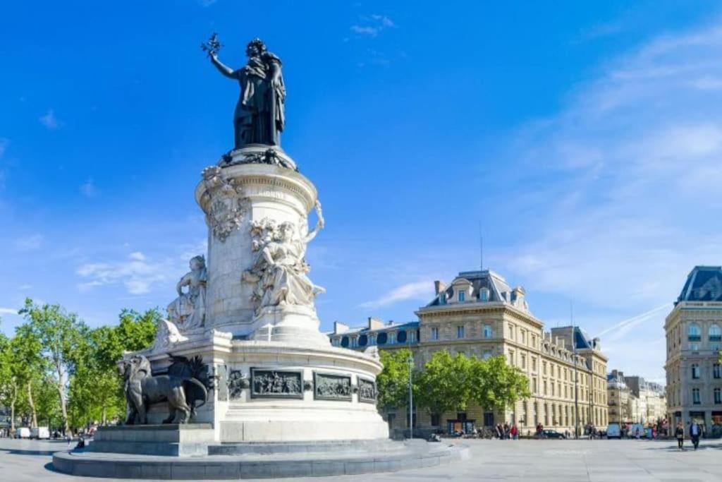 דירות Sublime Flat - Heart Of Paris - Le Marais מראה חיצוני תמונה