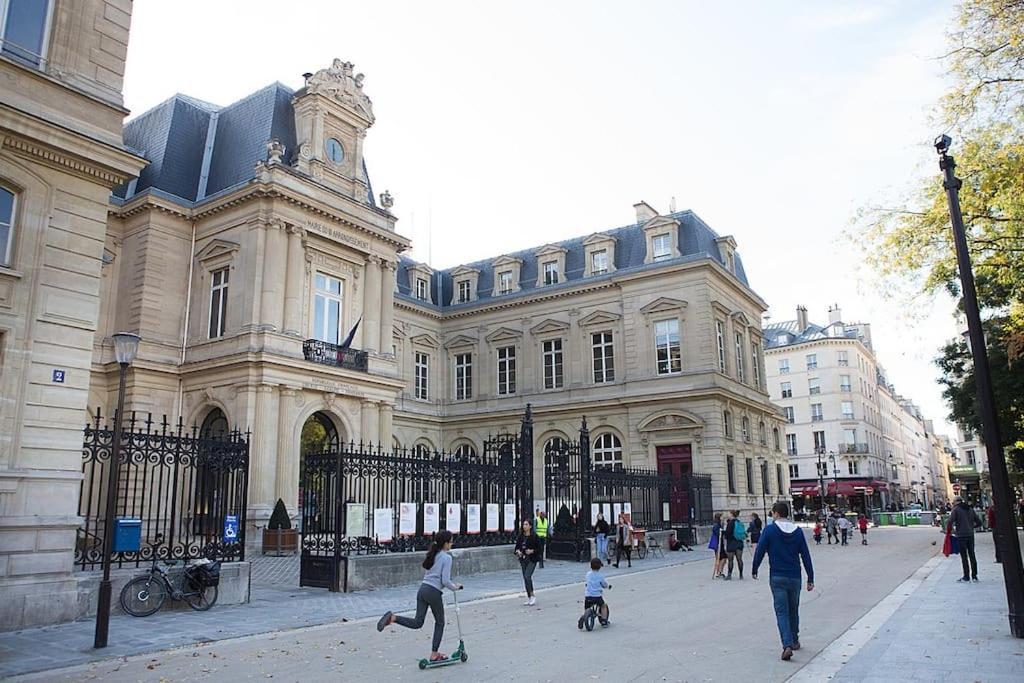 דירות Sublime Flat - Heart Of Paris - Le Marais מראה חיצוני תמונה